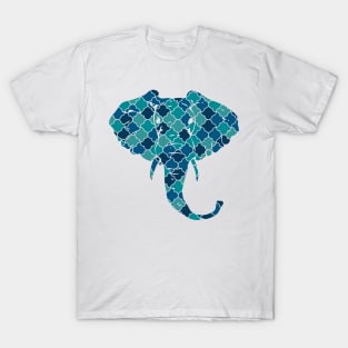 ELEPHANT SILHOUETTE WITH PATTERN T-Shirt